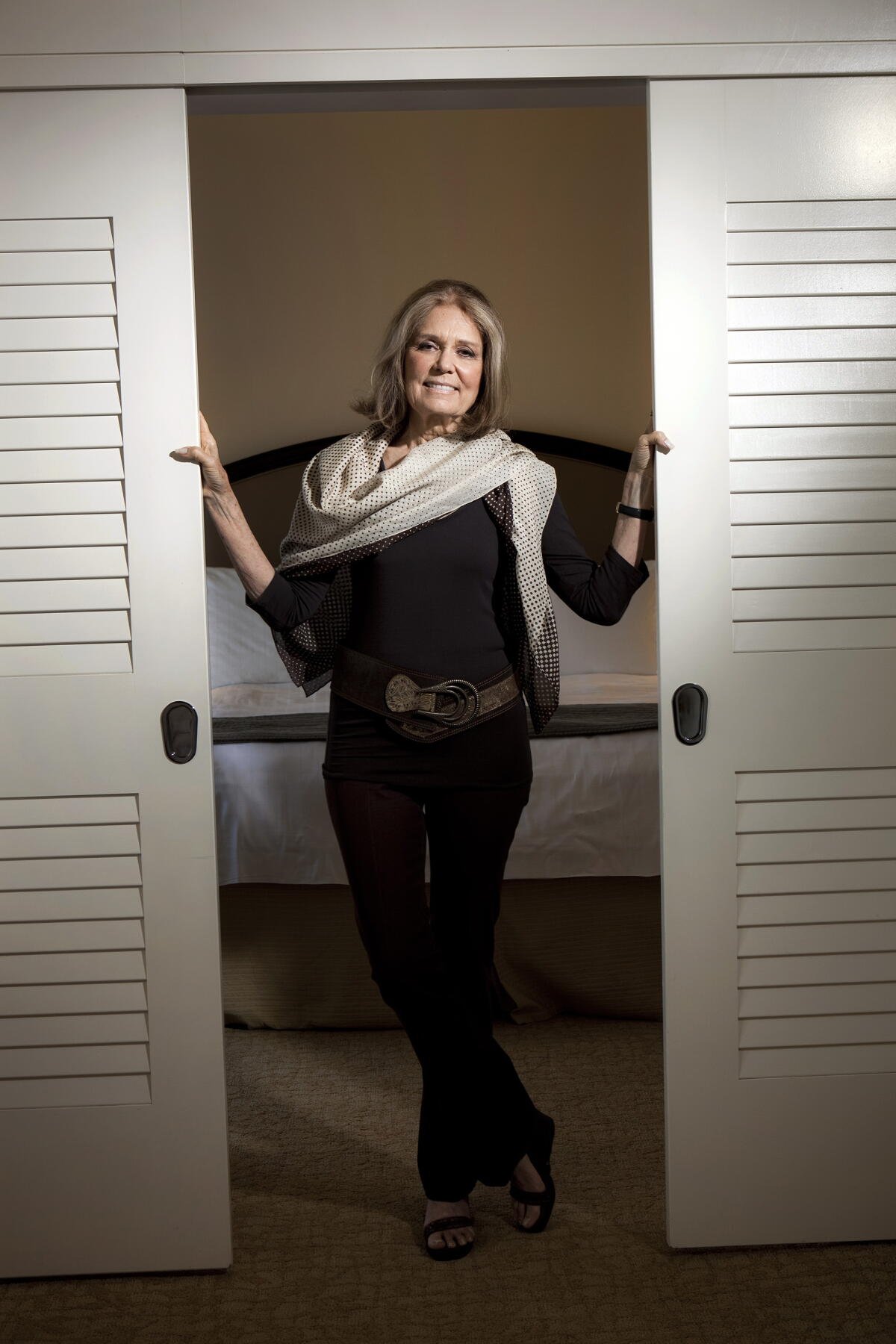 Gloria Steinem en Beverly Hills