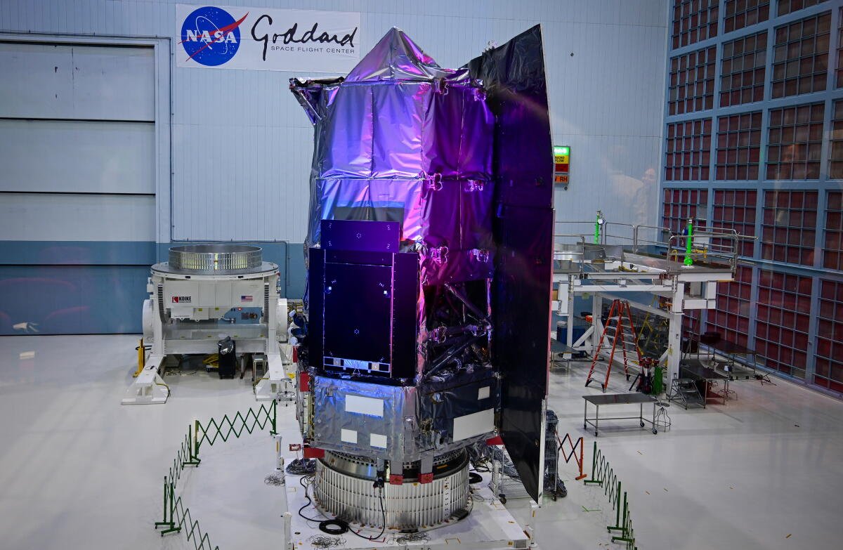 El telescopio espacial Nancy Grace Roman de la NASA está ubicado en el Centro Espacial Goddard.