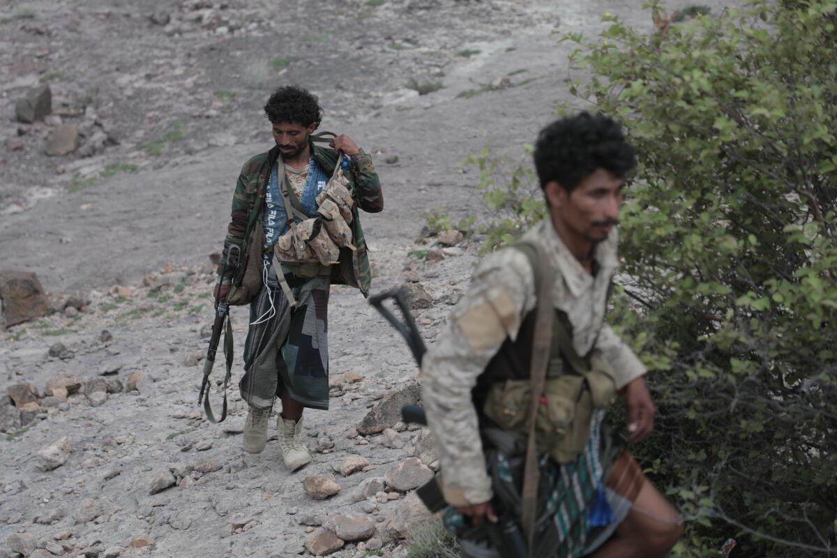 Las fuerzas del gobierno yemení llevaron a cabo operaciones de búsqueda y limpieza.