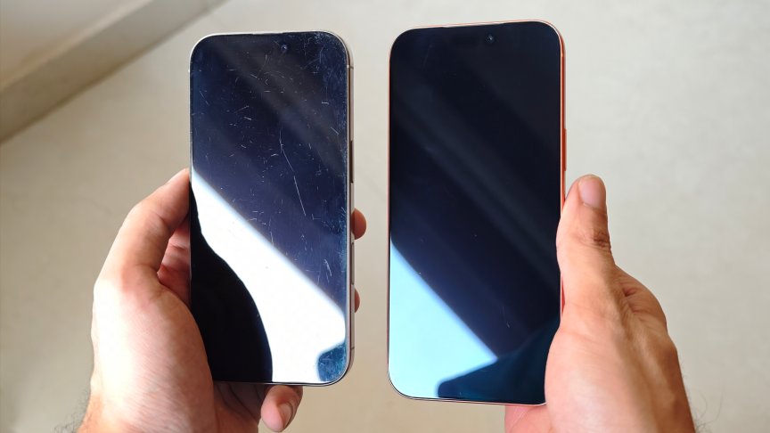 iPhone 16 Pro Max y iPhone 17 Pro Max