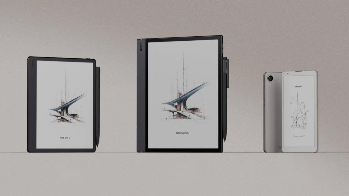 Boox acaba de anunciar tres nuevas tabletas de tinta electrónica, incluido un lector electrónico del tamaño de la palma de la mano