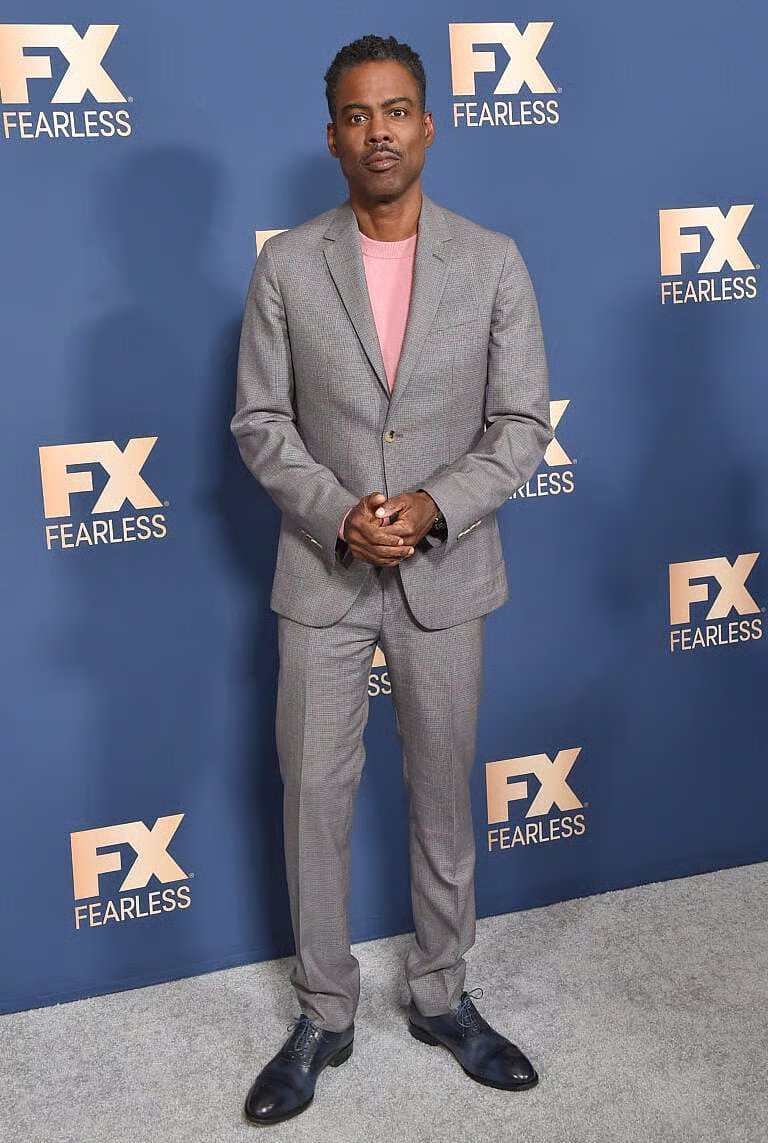 Chris Rock en la gira de prensa de invierno Star Walk de FX Networks 2020