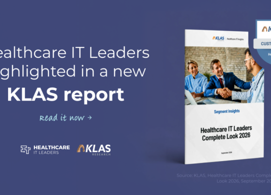 El informe completo de los líderes de TI de KLAS Research Healthcare para 2026 destaca las fortalezas de la organización en los servicios de TI administrados