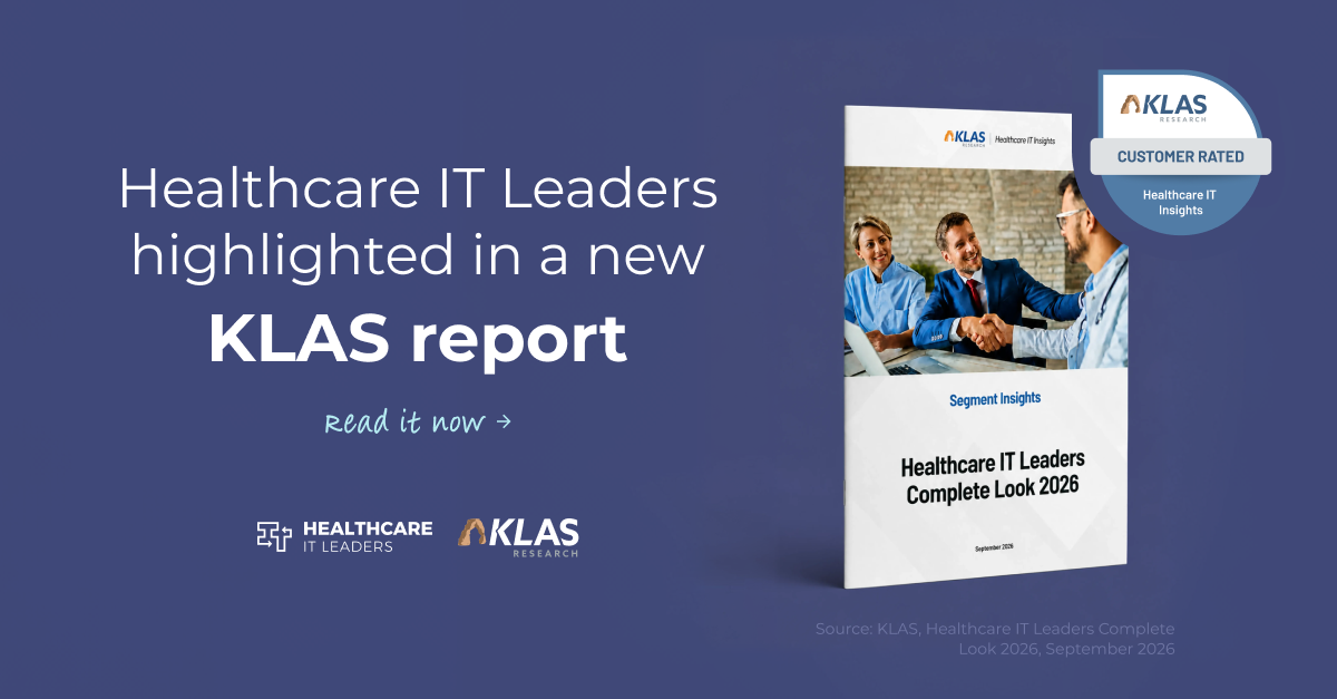 El informe completo de los líderes de TI de KLAS Research Healthcare para 2026 destaca las fortalezas de la organización en los servicios de TI administrados