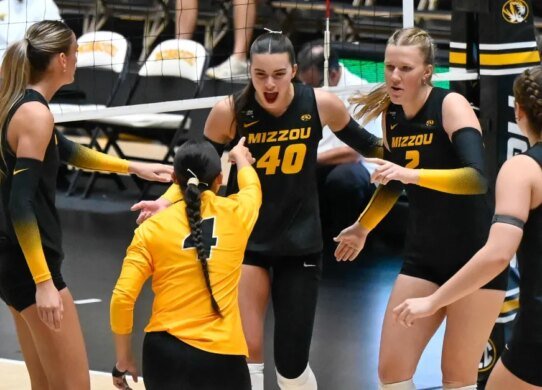 El voleibol de Mizzou arrasó con Wichita State detrás de un ataque equilibrado
