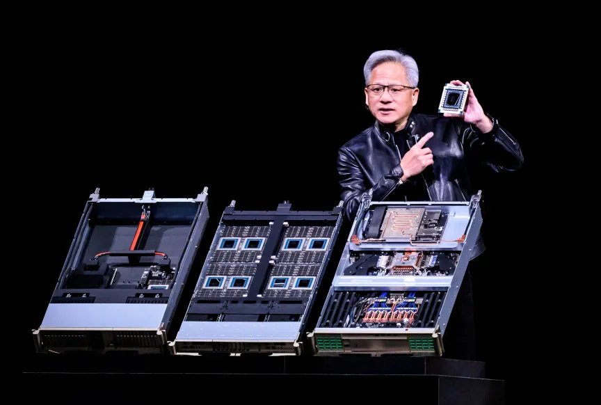 El director ejecutivo de Nvidia, Jensen Huang, presentó la plataforma de centro de datos de IA de próxima generación, Vera Rubin, y la arquitectura de GPU de IA de próxima generación, Rubin Ultra, durante el discurso de apertura en la conferencia anual de desarrolladores GTC de la compañía.