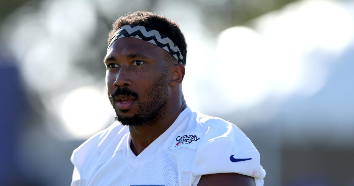 Sean McVay no está seguro de cuándo regresará Myles Garrett de la cirugía