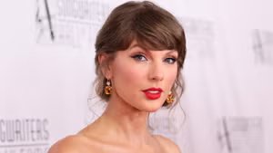 Taylor Swift asiste a la ceremonia de incorporación al Salón de la Fama de los Compositores 2026 en el New York Marriott Marquis el 11 de junio de 2026 en la ciudad de Nueva York. (Theo Wargo/Getty Images para el Salón de la Fama de los Compositores)