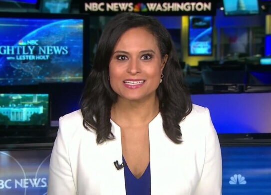 Trump pide a la FCC que castigue a Kristen Welker, presentadora de Meet the Press