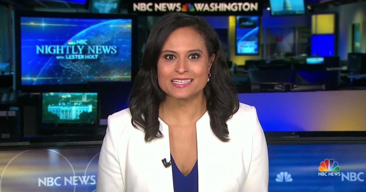 Trump pide a la FCC que castigue a Kristen Welker, presentadora de Meet the Press