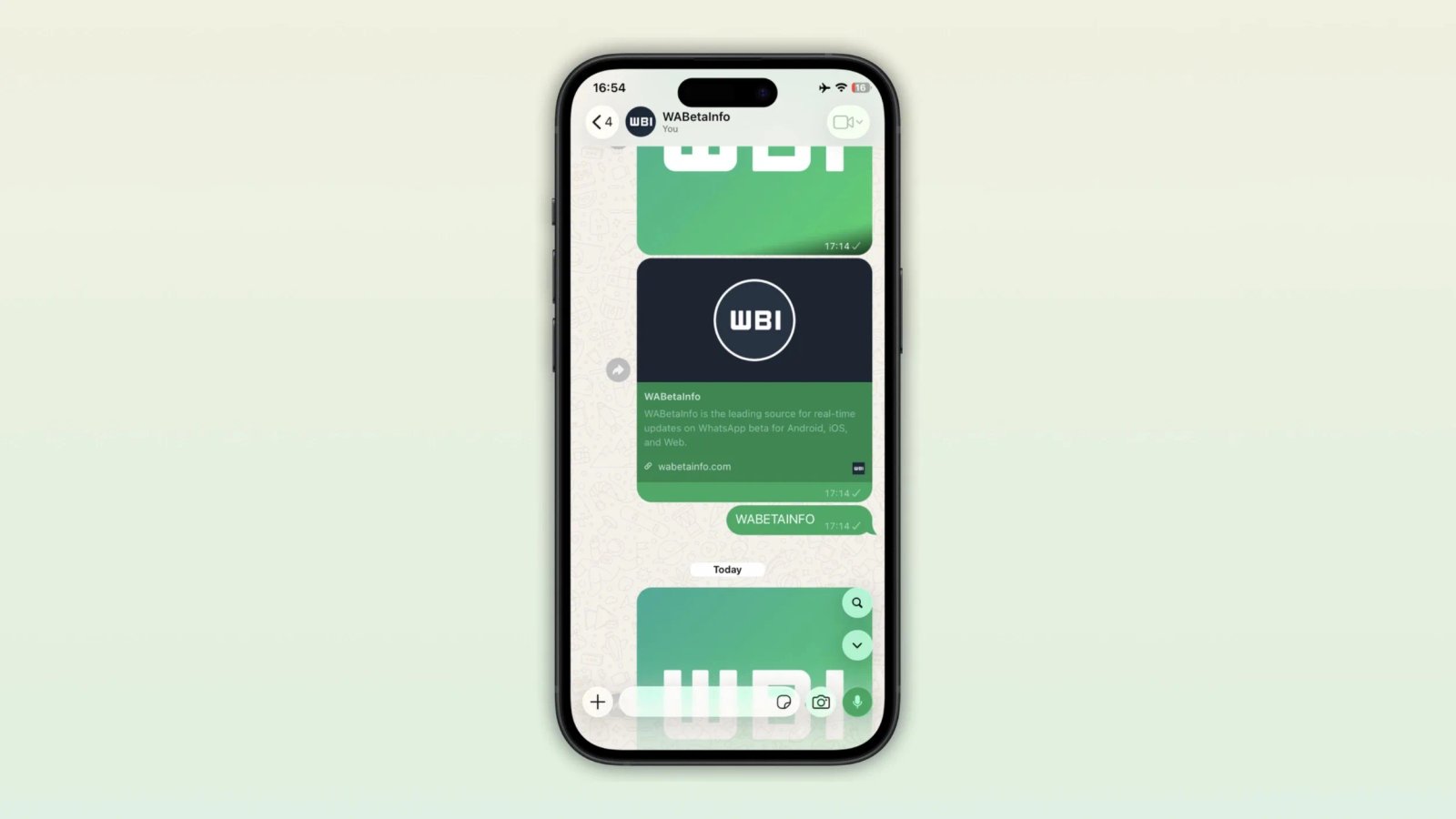 Función de búsqueda de chat de WhatsApp perfeccionada