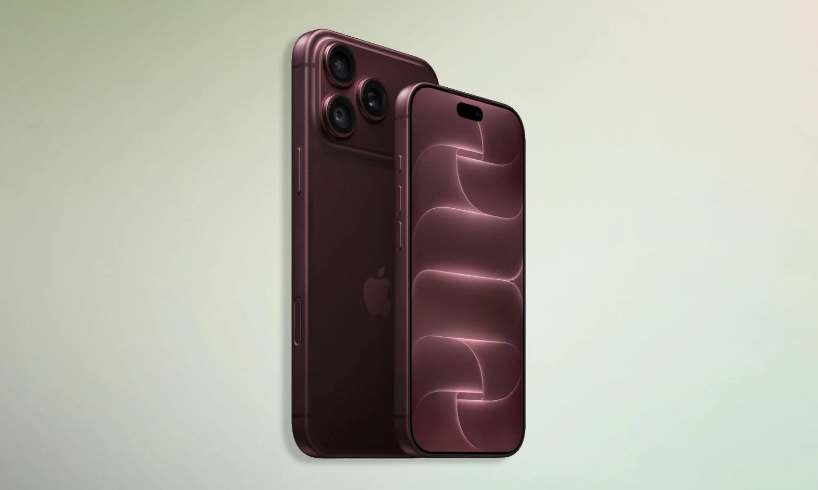 iPhone 18 Pro y Pro Max sobre fondo degradado