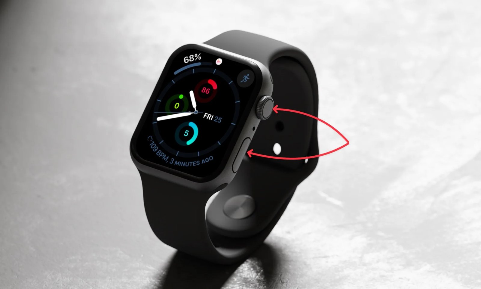 Tome una captura de pantalla en Apple Watch