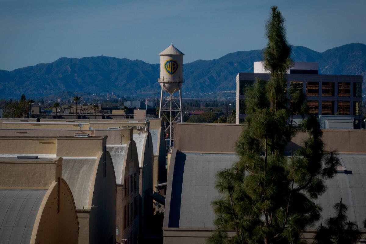 Torre de agua de Warner Bros. Studios en Burbank.