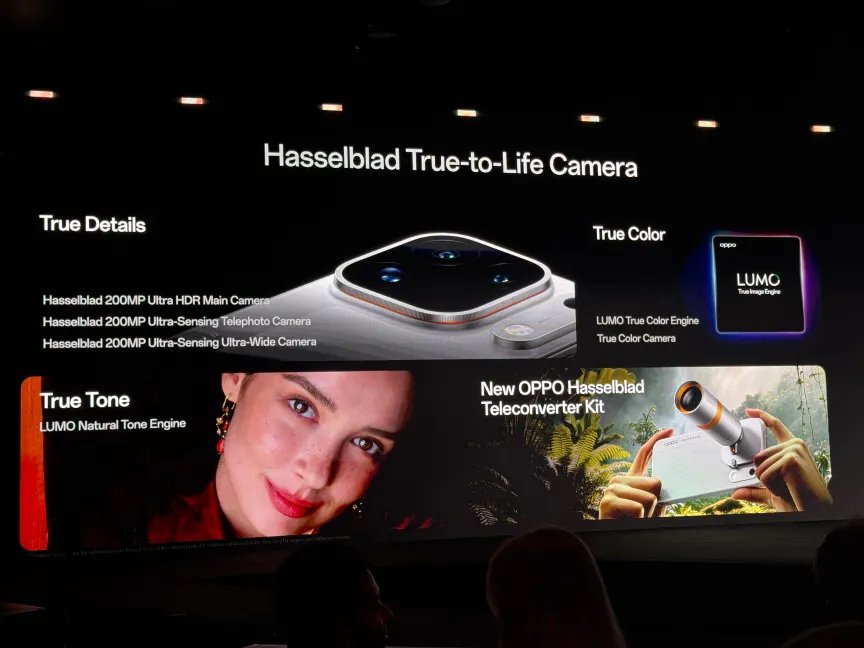 Presentación de diapositivas sobre la asociación de cámaras Hasselblad.