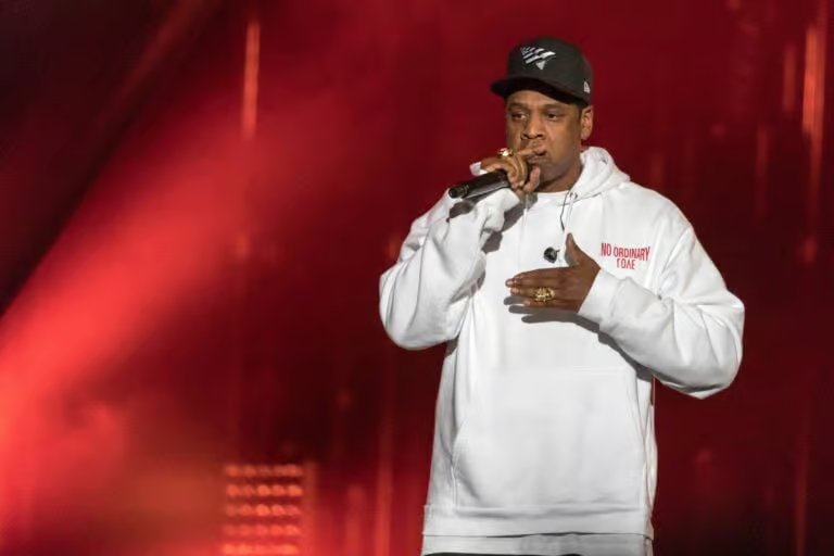 Jay-Z en el Festival de Música Made in America 2017