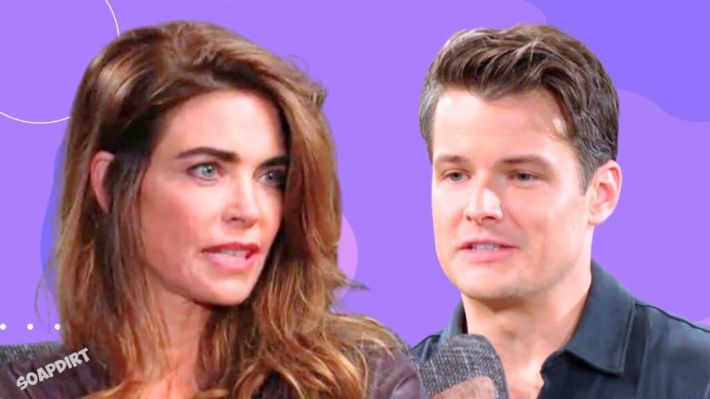Los jóvenes y los inquietos: Victoria Newman (Amelia Heinle) - Kyle Abbott (Michael Mealer)