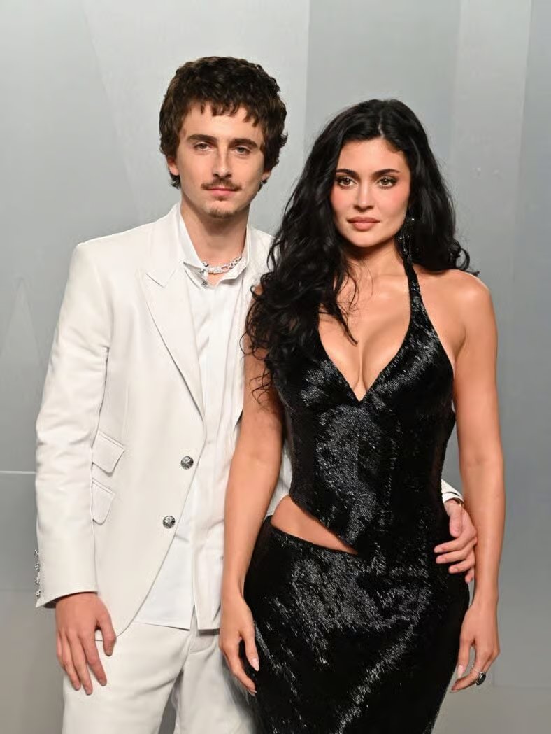 Timothée Chalamet y Kylie Jenner en la fiesta de los Oscar 2026 de Vanity Fair